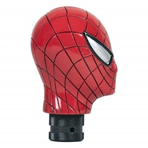 Black Spider-Man Resin Craft Car Manual Gear Shifter Lever Shift Knob  Universal