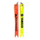 Warning Tag Fluorescent Reflector For Yamaha Bike and Scooter Key Chain & Hanging Tag