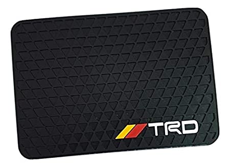 Car Dashboard Non Slip Mat TRD Sports Design Universal (1 Piece Medium Size)