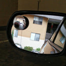 Master Adjustable Blind Spot, 2" Round HD Glass Convex Rear View Mirror, Pack of 2