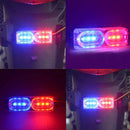 Super Bright 10 cm Bar Light With Police Red And Blue Multi Mode Light Night High