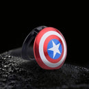 Captain America Car Engine Start Stop Alloy Button Ignition Protective Cover Anti-Scratch Universal