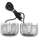 2Pcs Wireless Car Door Light Logo with LED Bulb Indicator | Used for Lighting | Warning Anti Rear end Collision | Welcome Courtesy Ghost Shadow Projector Lamp Fit for Hyundai