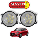 Master Led Drl Fog Lamps Bumper Light Pair (Left+Right) For All Maruti Suzuki Cars