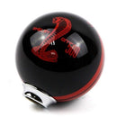 Ford Mustang Type Car Gear Shift Knob 5 Speed Black Red Cobra Logo Manual Shelby Handle Ball
