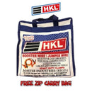 HKL 7 Feet Heavy Duty Jump Start Cable Set With Free Zip Bag