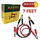 Master 7 Feet Pure Copper Heavy Duty Jump Start Cable Set For Commercial Use
