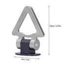 ABS Dummy Towing Hook Car Accessories Design Hooks Front and Rear Mount Towing Hook (SILVER))