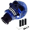 Universal Skull Gear Shift Head Cool Style Stick Grip Lever Shifting Knob For All Cars (Navy Blue)