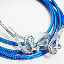 4 m Long Towing Super Strong Emergency Heavy Duty Car Tow Cable Strap Rope with Dual Forged Hooks