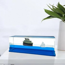 Titanic Ship Car Interior Dashboard Decoration Floating Water Ice Berg/ Titanic Cruise Ship Showpieces Home Décor Living Room Restaurant Decorations Item Living Room Offices 1pc