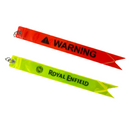 Pulsar Safety Tag/Warning tag Fluorescent Reflector in Night Glow Like LED Light Fashion Modification Hanging Tie Ribbon Twin for Car & Bike