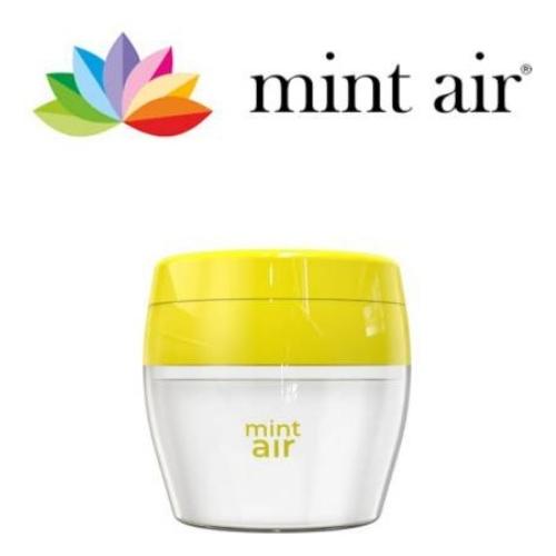 New Mint Air Aviator Gel Air Freshener for Cars 125g With Adjustable Mouth (Jasmine Noor)